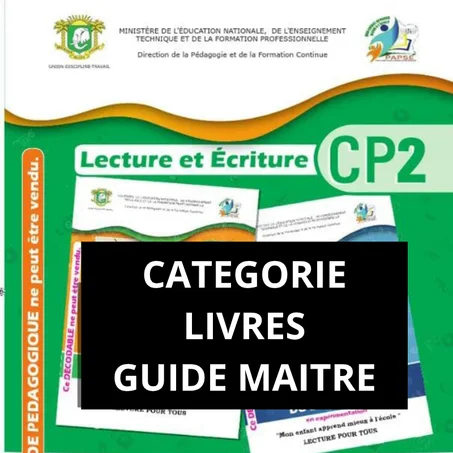 LIVRES PNAPAS GUIDE MAITRE