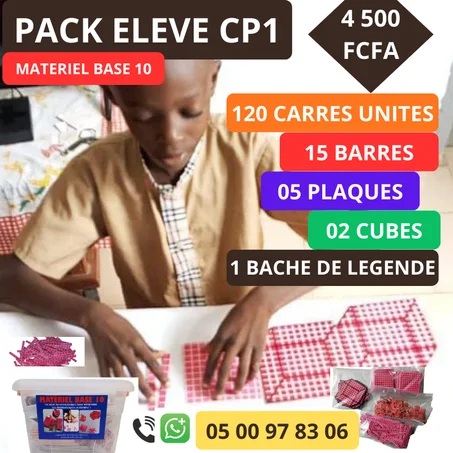 5 📊✨ PACK ELEVE  CP1 ( 4500  F) ✨📊