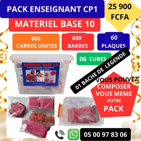 2 📊✨ PACK ENSEIGNANT CP1  25 900 F✨📊