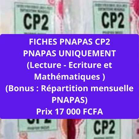 🌈✨ FICHES PRATIQUES  CP2 (  PNAPAS UNIQUEMENT ) : L’OUTIL QUI CHANGE TOUT EN CLASSE ! ✨🌈