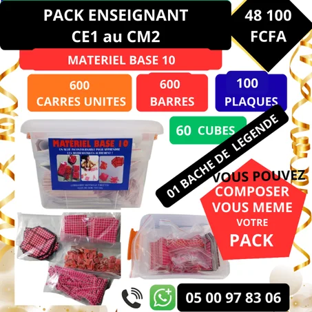 4 📊✨ PACK ENSEIGNANT CE1 au CM2  ( 48 100 F ) ✨📊