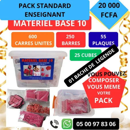 1 📊✨ PACK  STANDARD ENSEIGNANT  ( 20 000  F) ✨📊