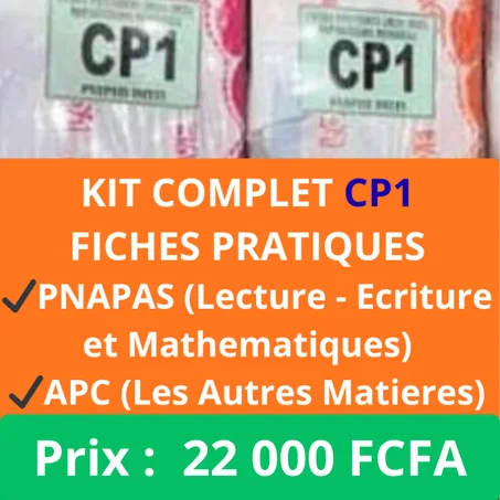 🌈✨ FICHES PRATIQUES  CP 1( KIT COMPLET  PNAPAS ET APC ) : L’OUTIL QUI CHANGE TOUT EN CLASSE ! ✨🌈 (