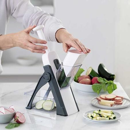 قاطعة الخضروات المحمولة مع 5 شفرات قابلة للتعديل