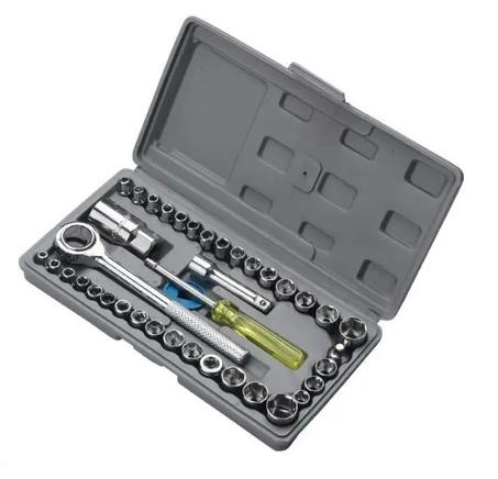مجموعة أدوات متعددة الإستعمالات 40pcs Combination Socket Wrench