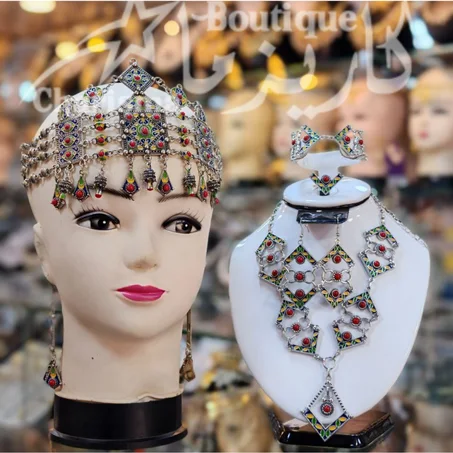 couronne kabyle502 avec Parure kabyle525