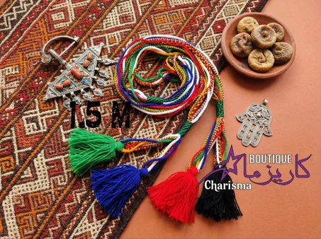 حزام 5 الوان طول 1.5 متر