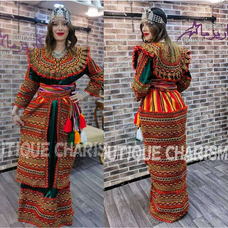 robe kabyle traditionnelle shariji 1045