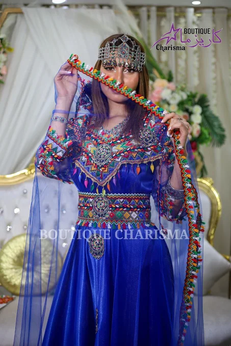 Robe kabyle Coupe trapèze moderne 1018