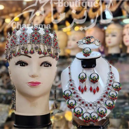 couronne kabyle510 avec Parure kabyle521