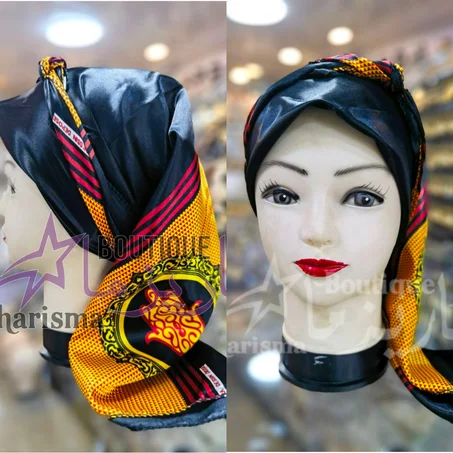 Foulard motif Hamsa simple. منديل موتيف خامسة سامبل