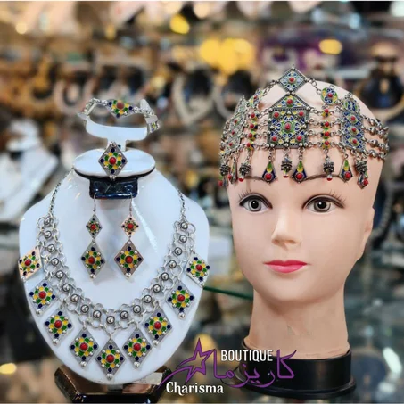 couronne kabyle502 avec Parure kabyle529