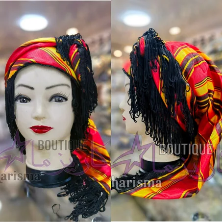 Foulard kabyle (tissu fouta) فولارة قبائلي قماش فوطة تقليدي