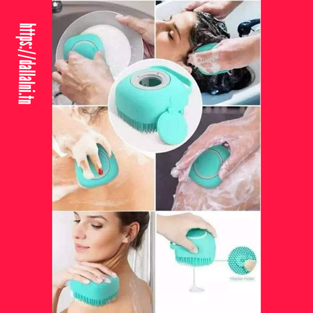 Brosse silicone 2 en 1