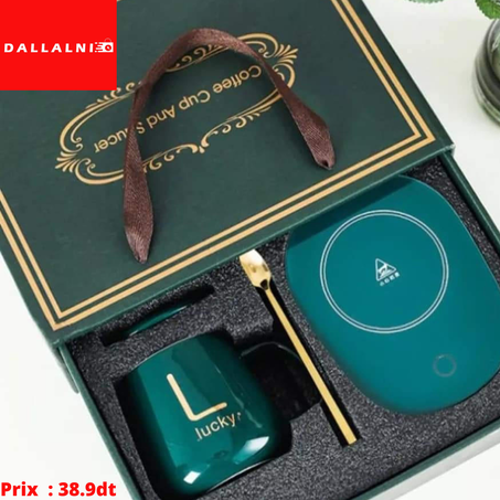 Tasse chauffant électrique en céramique