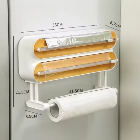 موزع رقائق الألومنيوم والمناشف الورقية