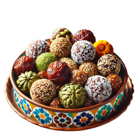 كرات التمر الصحية