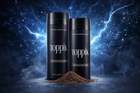 ألياف توبيك لتكثيف الشعر