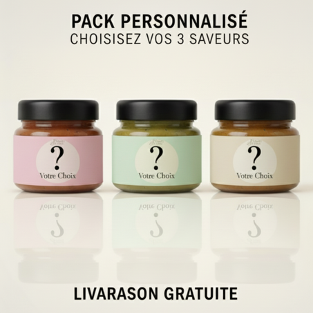 🎁 Pack Petit Plaisir – 3 Saveurs au Choix
