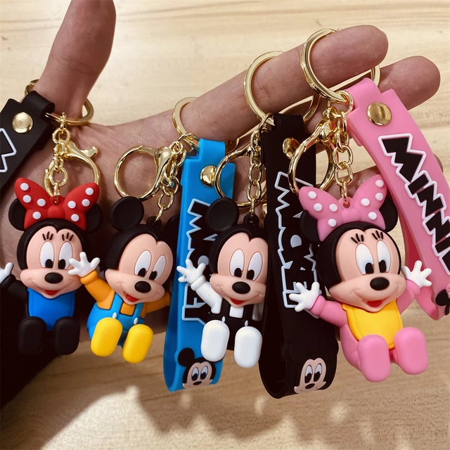 porte clé Mickey et Minnie