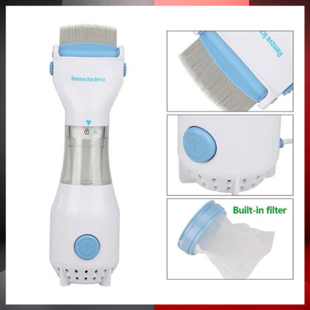 مشط كهربائي لإزالة القمل