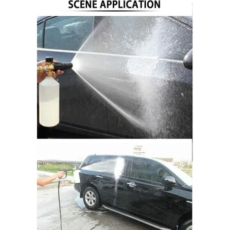 Kit de pulvérisateur à mousse de neige réglable de bouteille de 1 litre avec raccord rapide