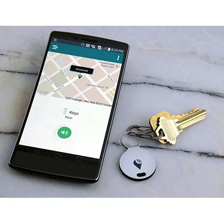 جهاز تعقب وتحديد المواقع للهواتف والمفاتيح الصغير و خفيف الوزن GPS Tracker Bravo Réel Anti-Perte Locator