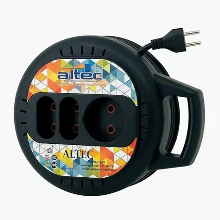 Altec household cable reel with 3 sockets.