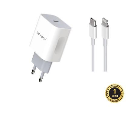 REVOOX charger PD 20W Cable Type-C lightning