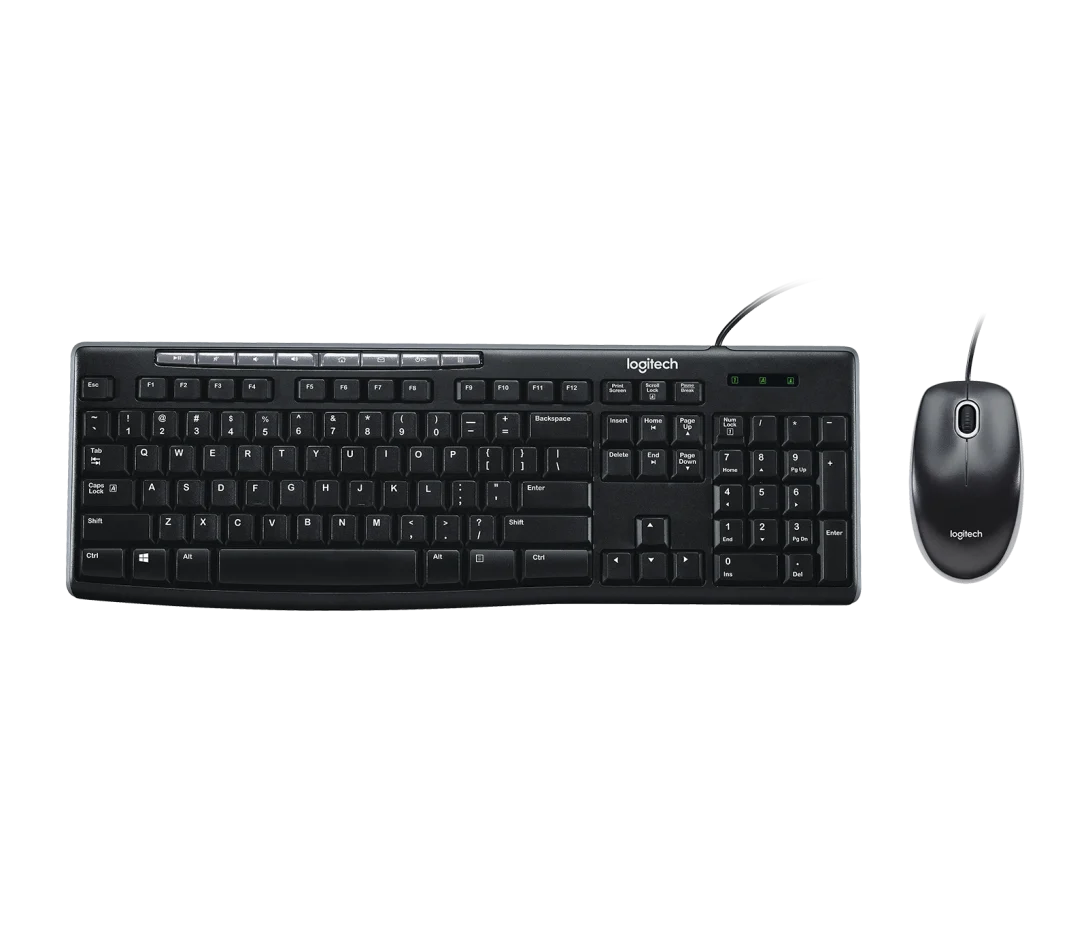 MK120 Corded Keyboard and Mouse Combo