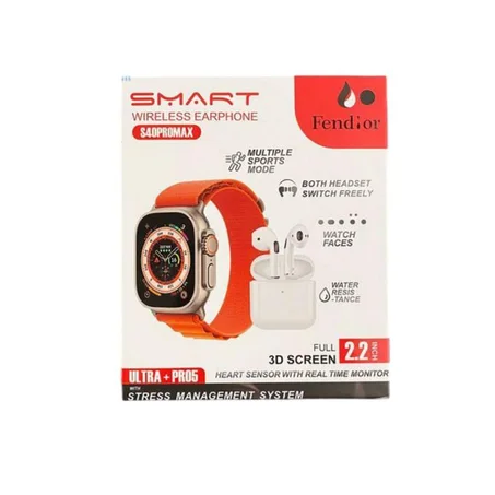 Fendior S40 Pro Max Smartwatch and Wireless Earphones set