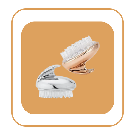 فرشاة لتدليك فروة الرأس