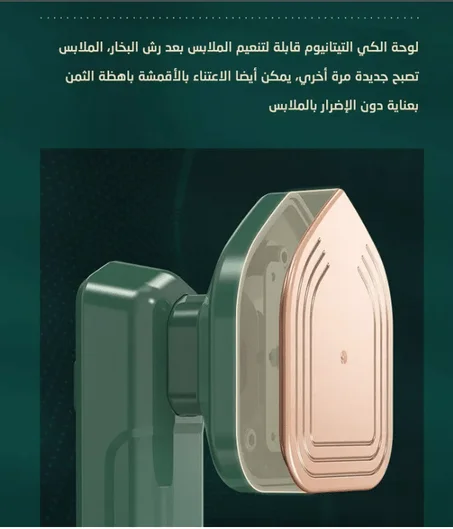 fer micro-vapeur professionnel