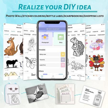 Mini-imprimante portable