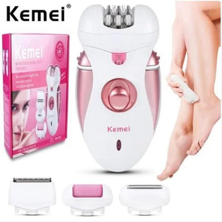Kemei Epilateur racine du poil 4 en 1 : retirez rapidement et efficacement les cheveux de la racines