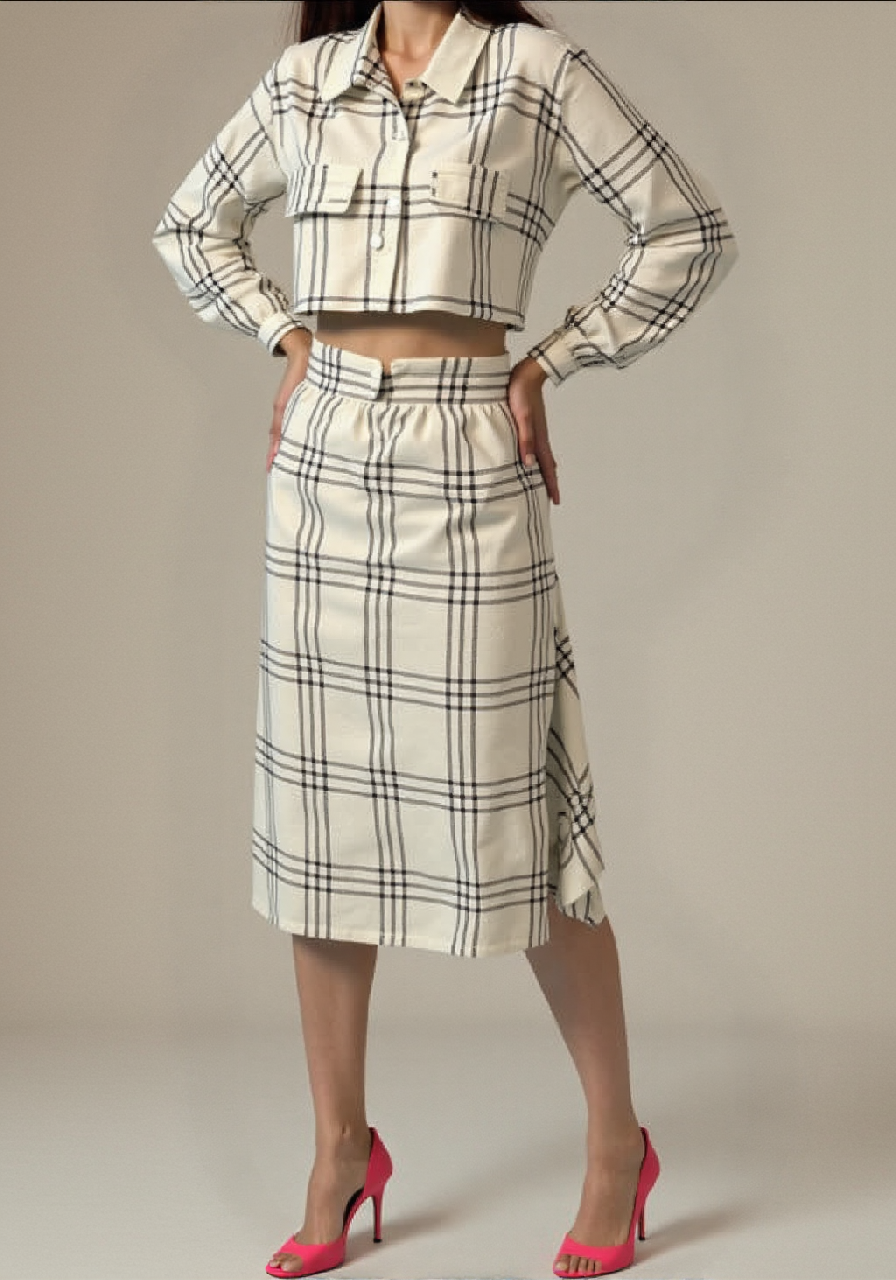 Ensemble carreaux blanc