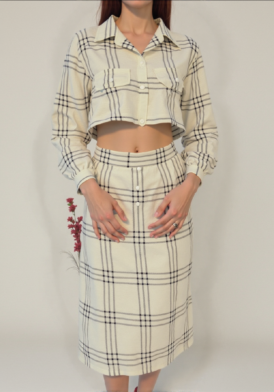 Ensemble carreaux blanc