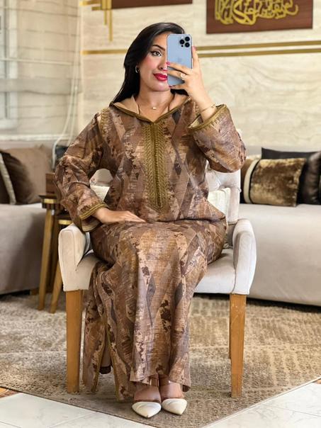 جلابة صوفية بنقشة