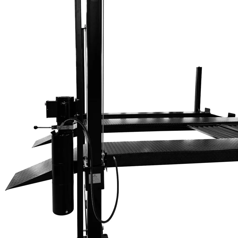APlusLift 11,000LB 4-Post Portable Parking Storage Service Car Lift - HW-4P11S