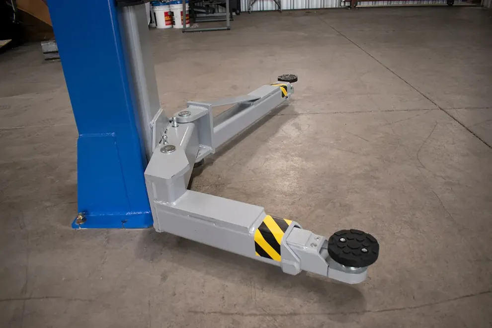 Ideal TP10KAC-DX 10,000 lb. ALI Certified 2-Post Bi-Symmetric Clear Floor Lift