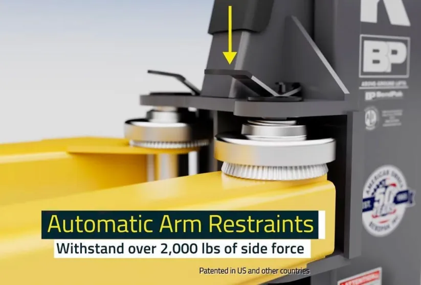 10APX 10,000‐lb. Capacity / Adaptable Clearfloor / Adjustable Width / Screw Pads / HIGH-RISE