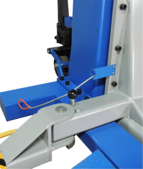 ideal msc-6klp mobile single post lift