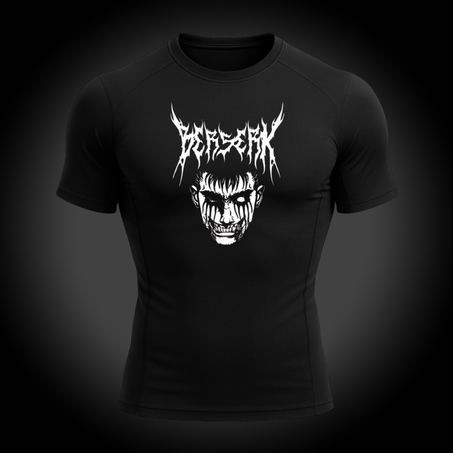 Short Black Face Berserk White