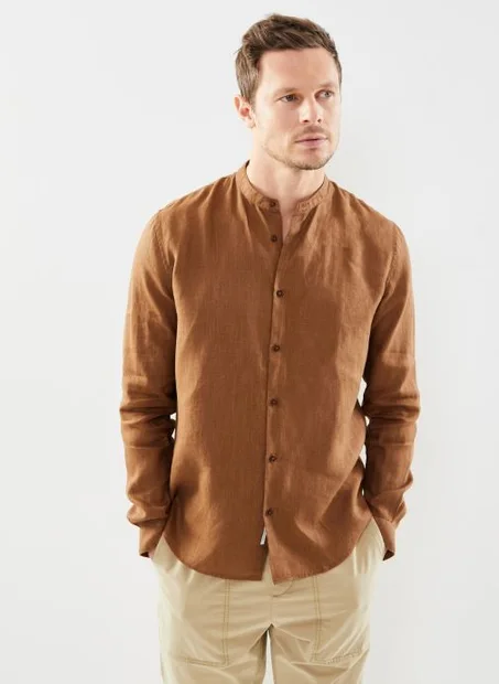 Chemise Kamraya Marron