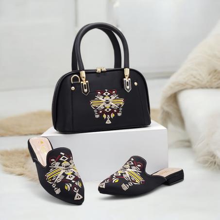 باك انسوبل بلغة+حقيبة يد نسائية