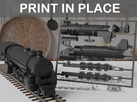 Locomotive Kit Card Big Boy