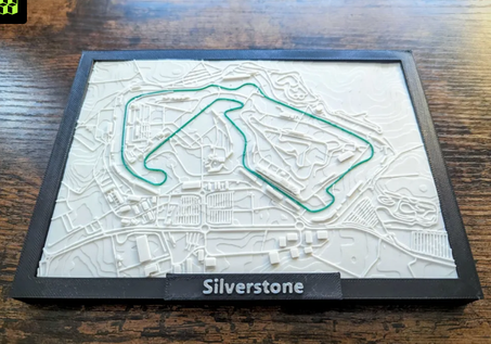 Silverstone England 3D Mini (F1 Edition)