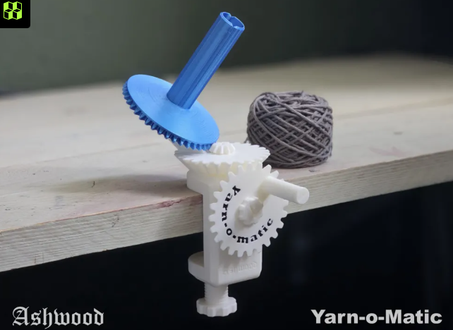 Yarn-O-Matic yarn winder