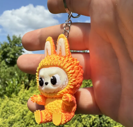 Keychain Labubu in 3D