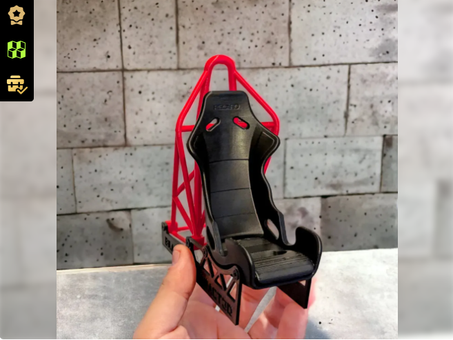 Recaro Racing Seat Phone Holder